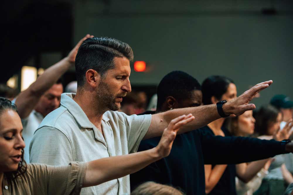 Moments of Hope Church gathered in worship and prayer